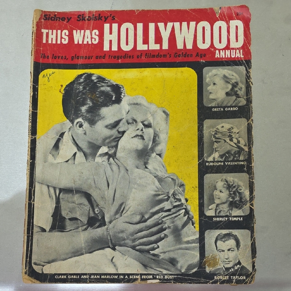 1955 Vintage This Was Hollywood Annual Magazine